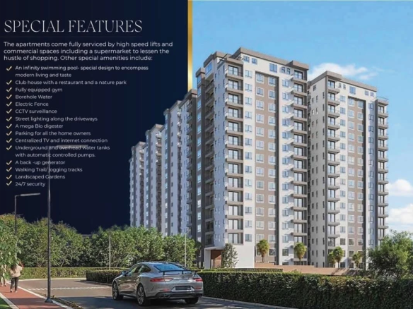 1 & 2 Bedroom Apartments for Sale in Kitisuru, Nairobi